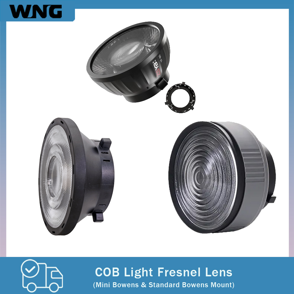 Photography Lighting Meter - Fresnel-Linse 15-55 Grad Einstellbarer Fokusadapter für