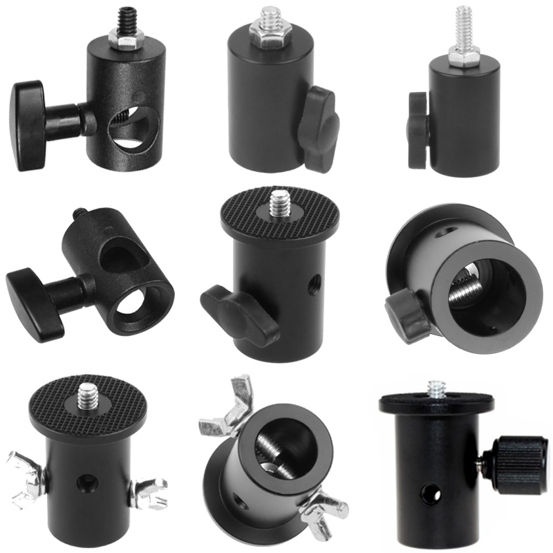 Photography Lighting Description - Stativlicht-Ständer-Adapter, 1/4 Zoll, 3/8 Zoll Schraubenkonverter,