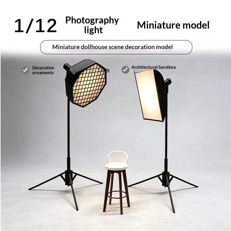 【BS】1/12 Mini-Studiolicht-Soft – Photography Lighting Meter Bewertung und Preis