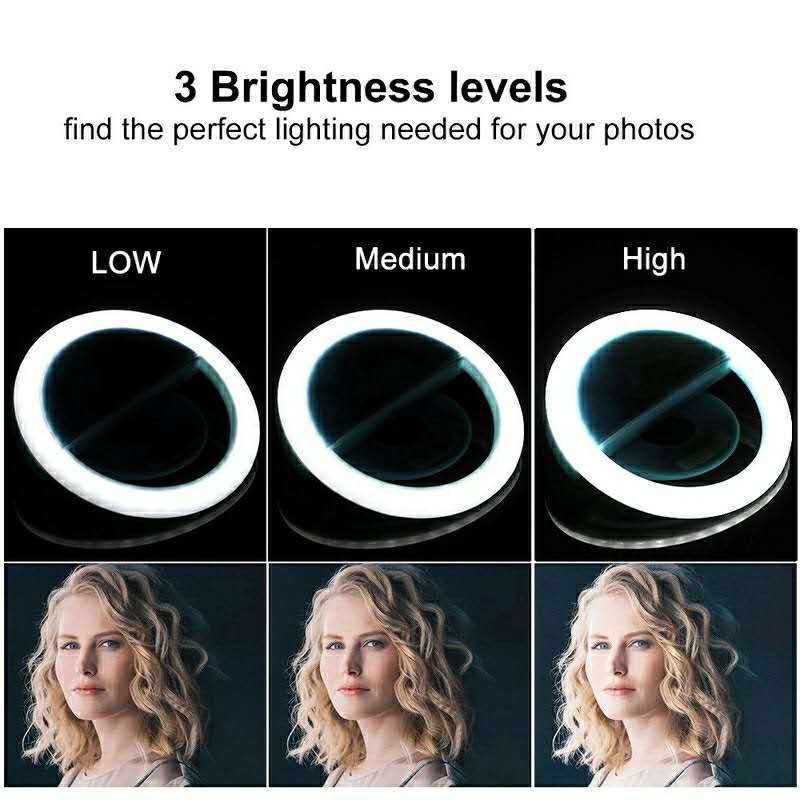 LED Selfie Ring Licht 3 Ebene  – Photography Lighting Game Bewertung und Preis