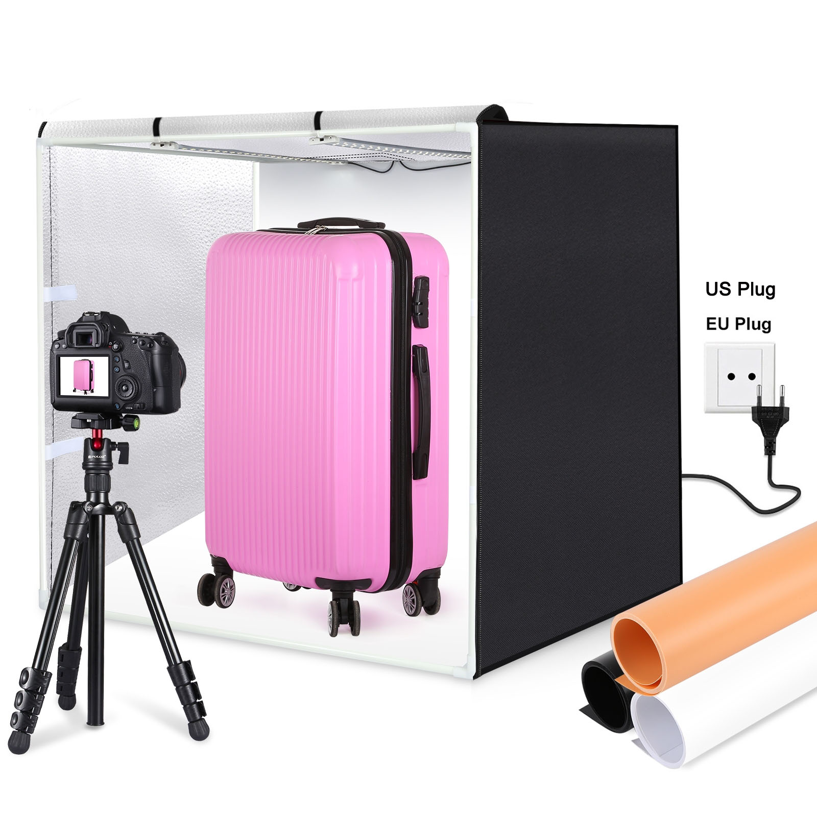 PULUZ 80cm Faltbares Tragbares – Photography Lighting Kit Portable Bewertung und Preis
