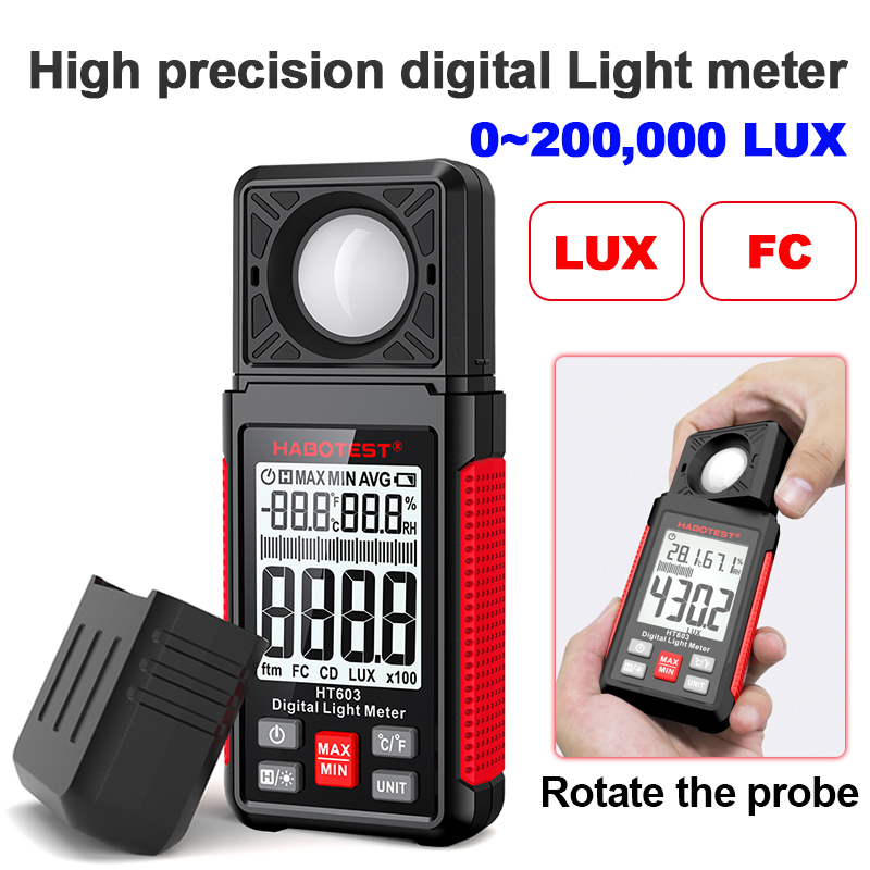 HT603 Digitaler Luxmeter 0~200 – Photography Lighting Meter Bewertung und Preis