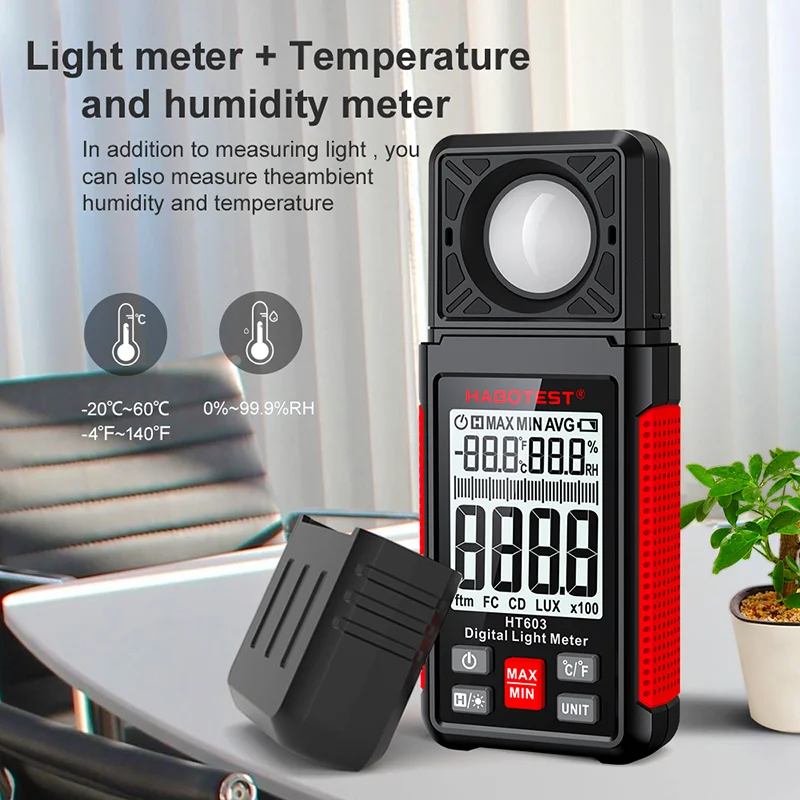 HT603 Digitaler Luxmeter 0~200 – Photography Lighting Meter Bewertung und Preis