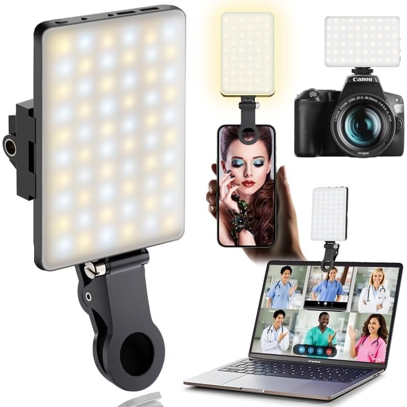 LED Tragbares Clip-on Selfie-L – Photography Lighting Description Bewertung und Preis
