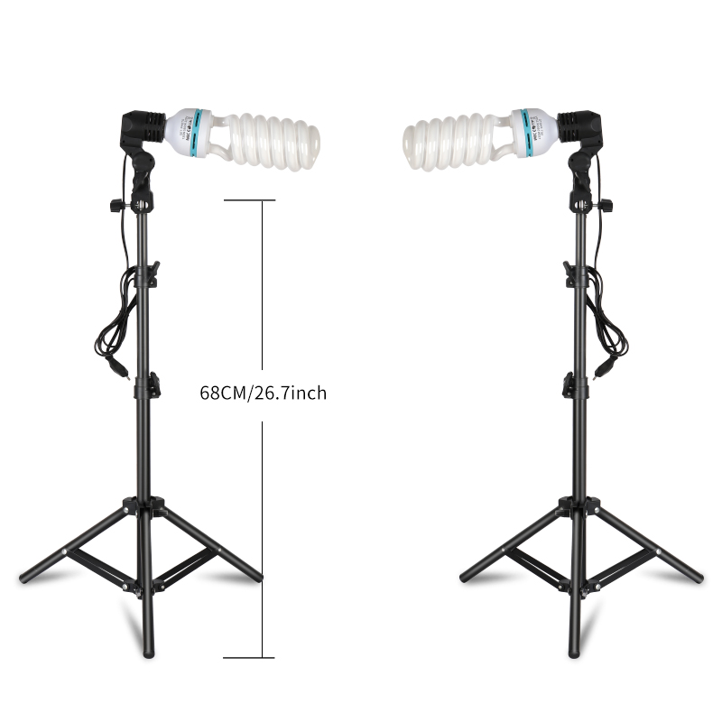 2-teiliges 135 W 5500 K Fotogr – Photography Lighting Kit Portable Bewertung und Preis