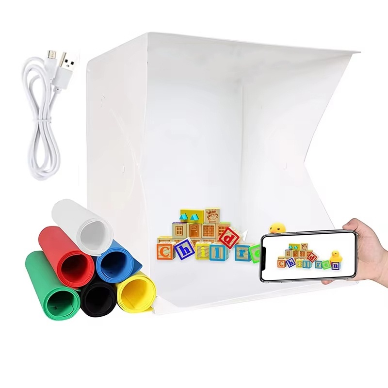 Faltbarer Lichtkasten, tragbar – Photography Lighting Kit Portable Bewertung und Preis
