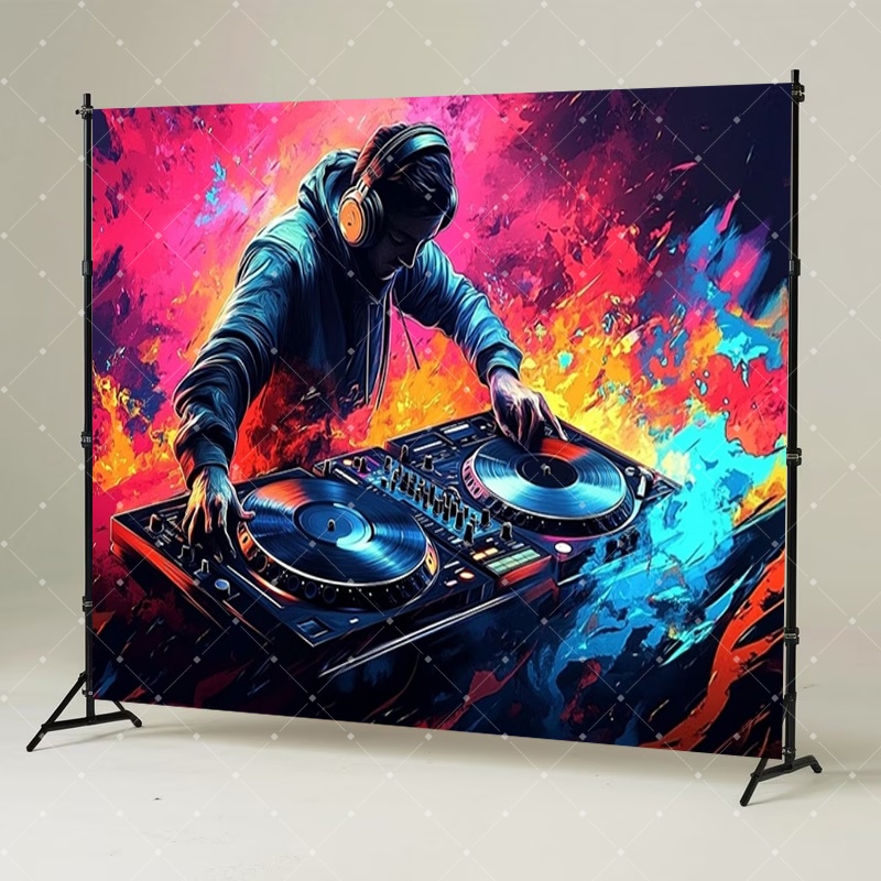Hip-Hop-Musik, DJ-Party-Dekora – Photography Lighting Meter Bewertung und Preis
