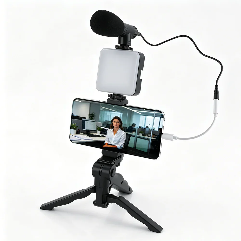 Smartphone-Vlogging-Kit LED-Vi – Photography Lighting Kit Portable Bewertung und Preis