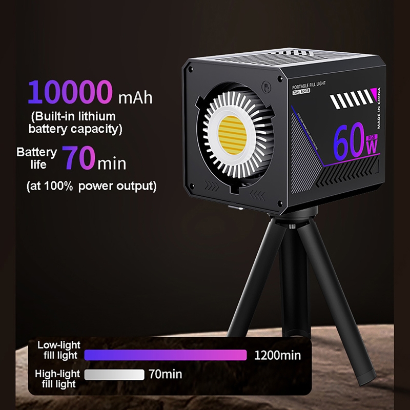 60W RGB Videoleuchte Tragbares – Photography Lighting Handheld Bewertung und Preis