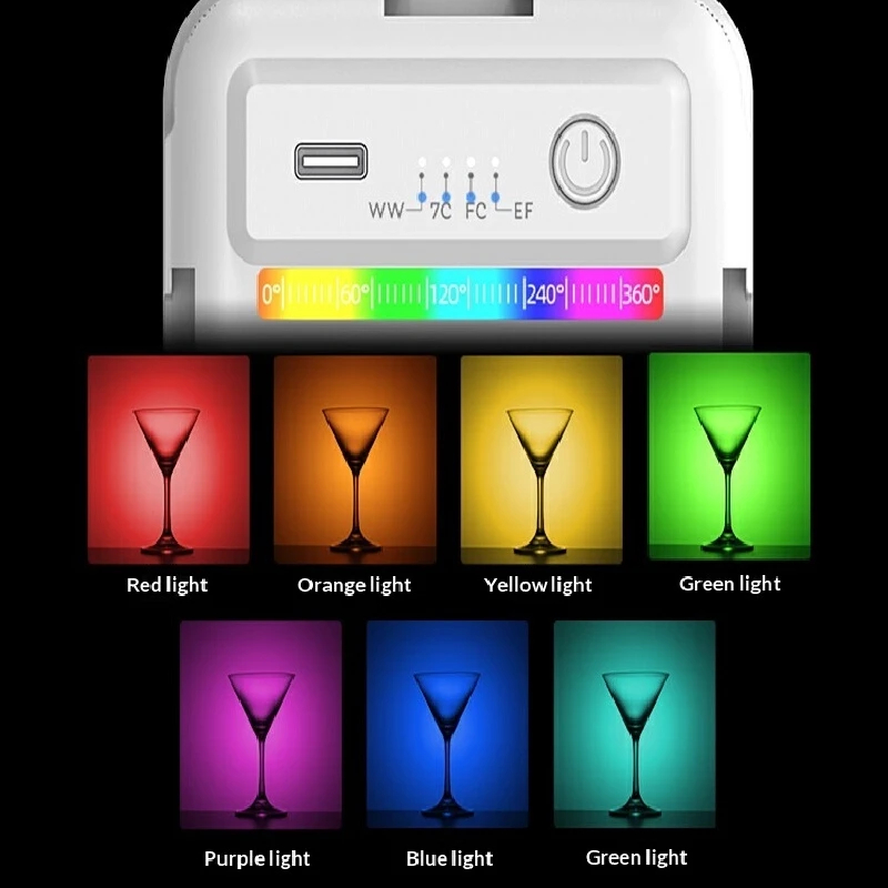 Handystativ mit RGB-Selfie-Lic – Photography Lighting Brands Bewertung und Preis