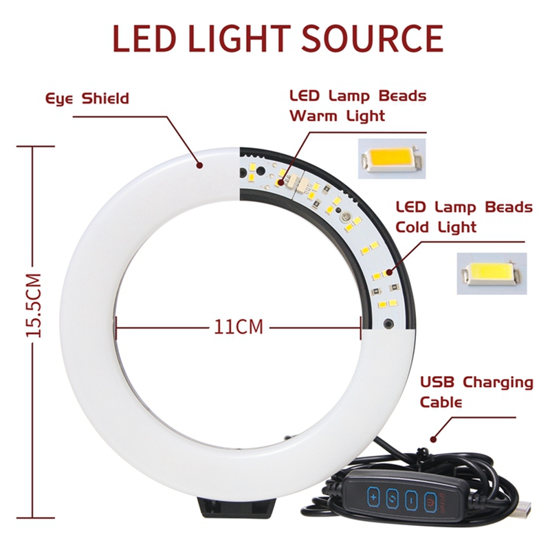16CM Dimmbare Ring Licht Led S – Photography Mobile Lighting Bewertung und Preis